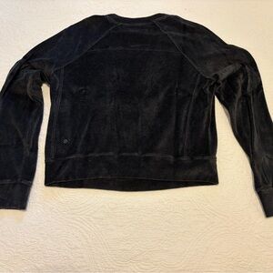 lululemon athletica Black Crew Neck Sweater